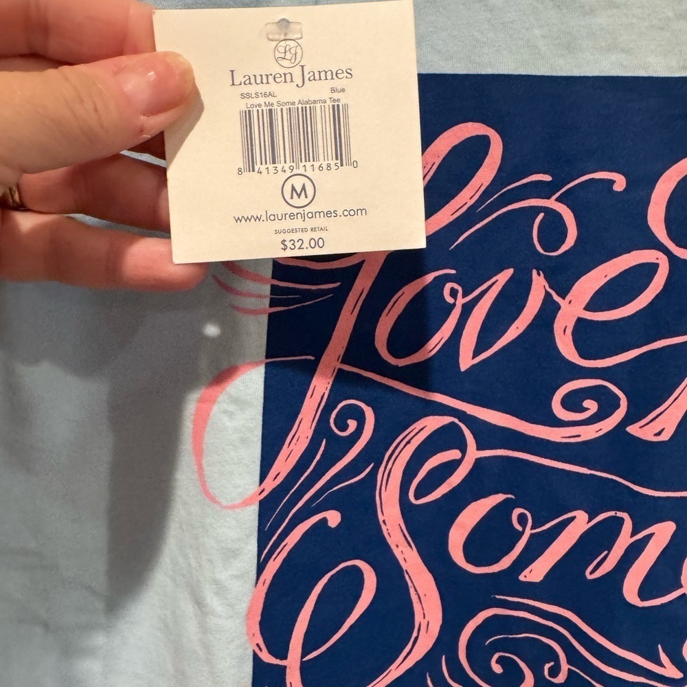 New with tags Lauren James Alabama shirt - Picture 2 of 4